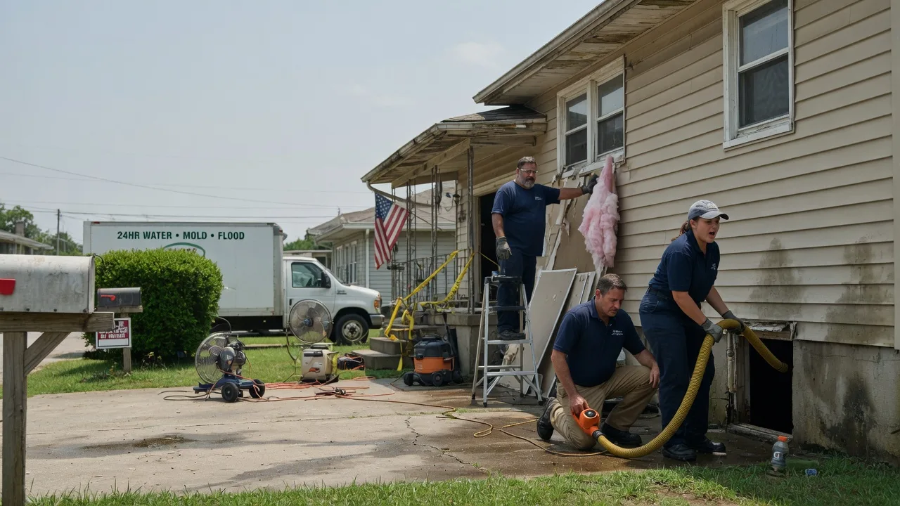 Water Damage Repair in Farmville, VA near me